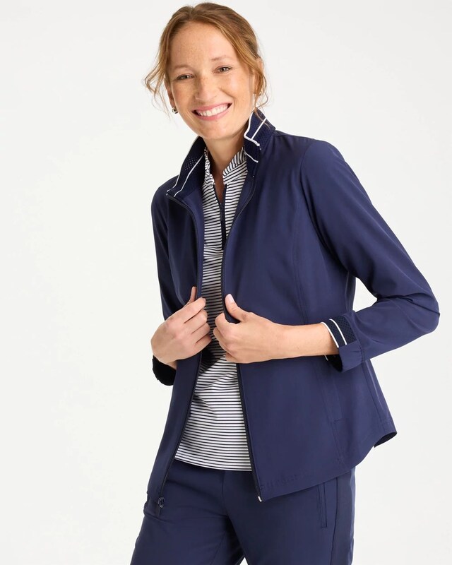 Zenergy UPF Mesh Trim Jacket